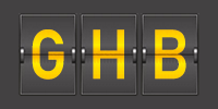 Airport code GHB