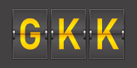 Airport code GKK