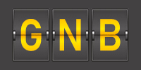 Airport code GNB