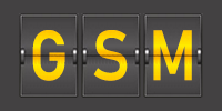 Airport code GSM