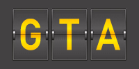 Airport code GTA