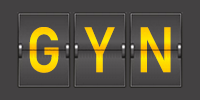 Airport code GYN