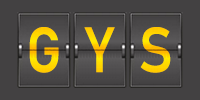 Airport code GYS
