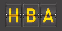 Airport code HBA