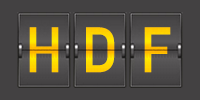 Airport code HDF
