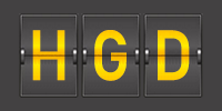 Airport code HGD