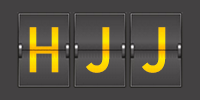 Airport code HJJ