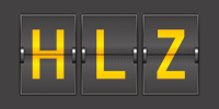 Airport code HLZ