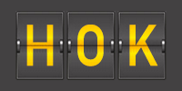 Airport code HOK