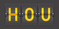 Airport code HOU