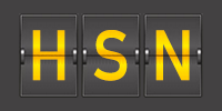 Airport code HSN