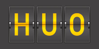 Airport code HUO