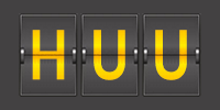 Airport code HUU