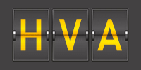 Airport code HVA