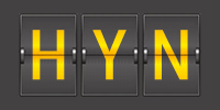Airport code HYN