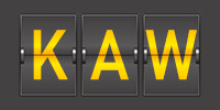 Airport code KAW