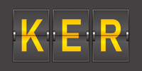 Airport code KER