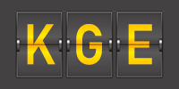 Airport code KGE