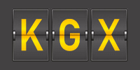 Airport code KGX