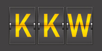 Airport code KKW