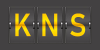 Airport code KNS