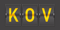 Airport code KOV