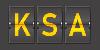 Airport code KSA