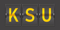 Airport code KSU