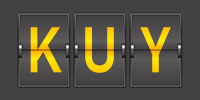 Airport code KUY