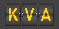 Airport code KVA