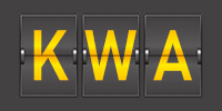 Airport code KWA