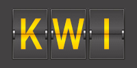 Airport code KWI