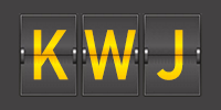 Airport code KWJ