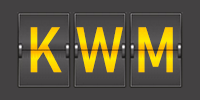 Airport code KWM