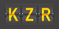 Airport code KZR