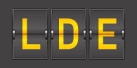 Airport code LDE
