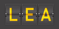 Airport code LEA