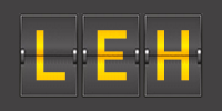 Airport code LEH