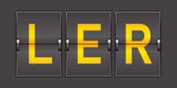 Airport code LER