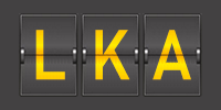 Airport code LKA