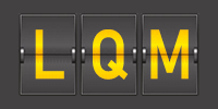 Airport code LQM