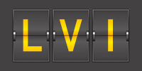 Airport code LVI