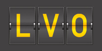 Airport code LVO