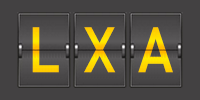 Airport code LXA
