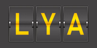 Airport code LYA