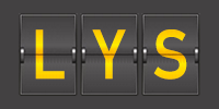 Airport code LYS