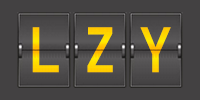 Airport code LZY