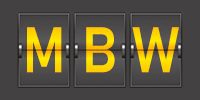 Airport code MBW