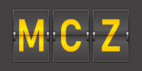 Airport code MCZ