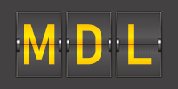 Airport code MDL